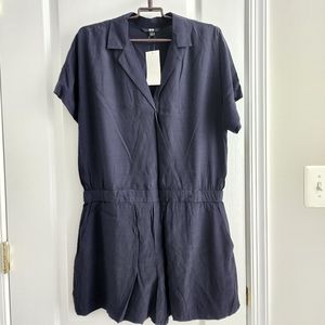Uniqlo navy blue romper